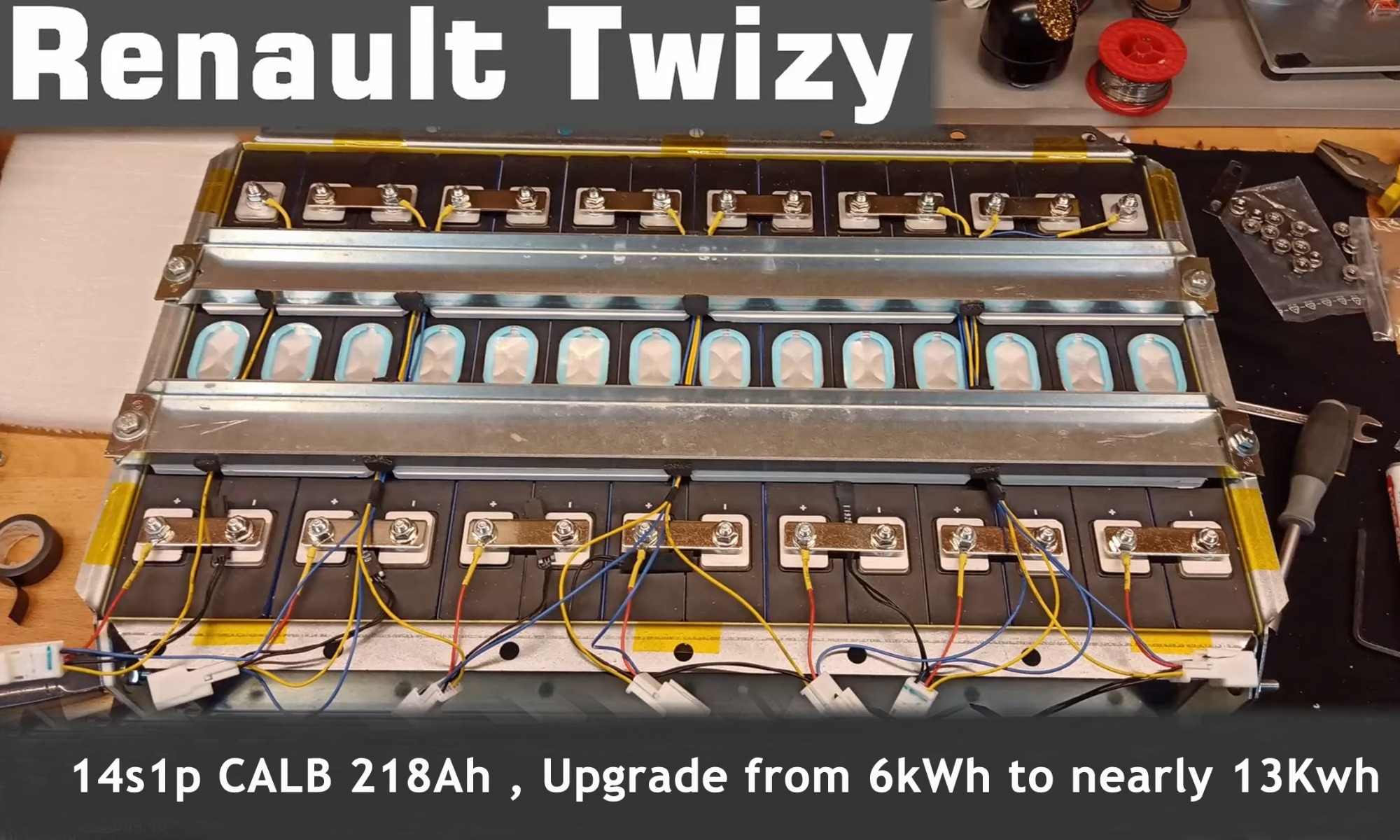 14pcs-calb-218ah-nmc-battery-upgrade-your-renault-twizy-from-6kwh-to